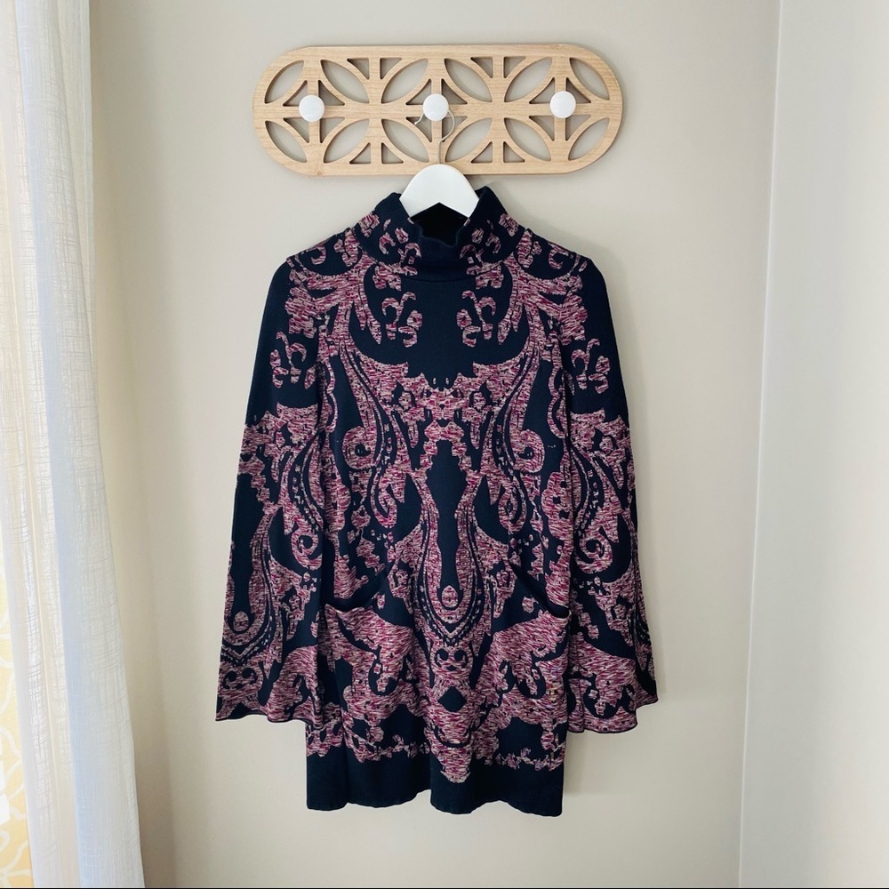 Free People Modern Love Mini Dress Black Sz Xs